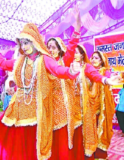  Ceremony of cultural programs in the fair