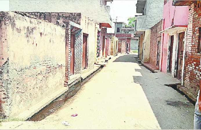 Shabbirpur silent on the third day