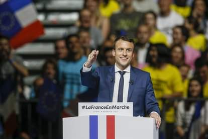 france choose emmanuel macron as a new president
