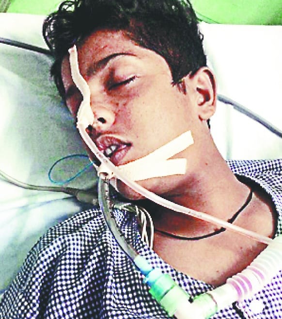 Son of business owner drowned in illegal swimming pool, condition serious