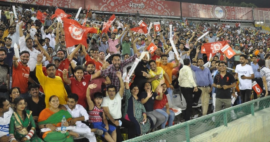 Kings 11 vs Gujrat lions at mohali pca