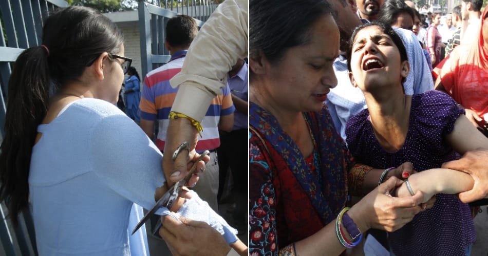 Thousands of Students, Gave NEET in Chandigarh