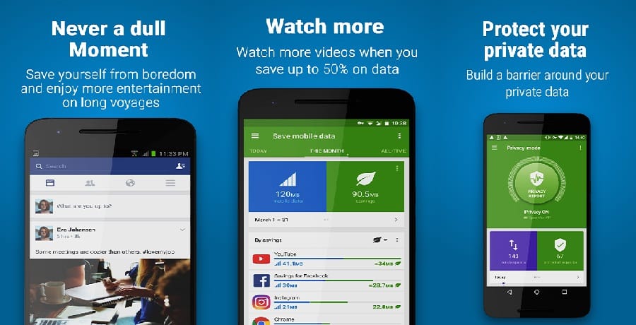 opera max launched with facebook data saving feature and new UI