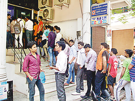 No money in ATM, people in trouble