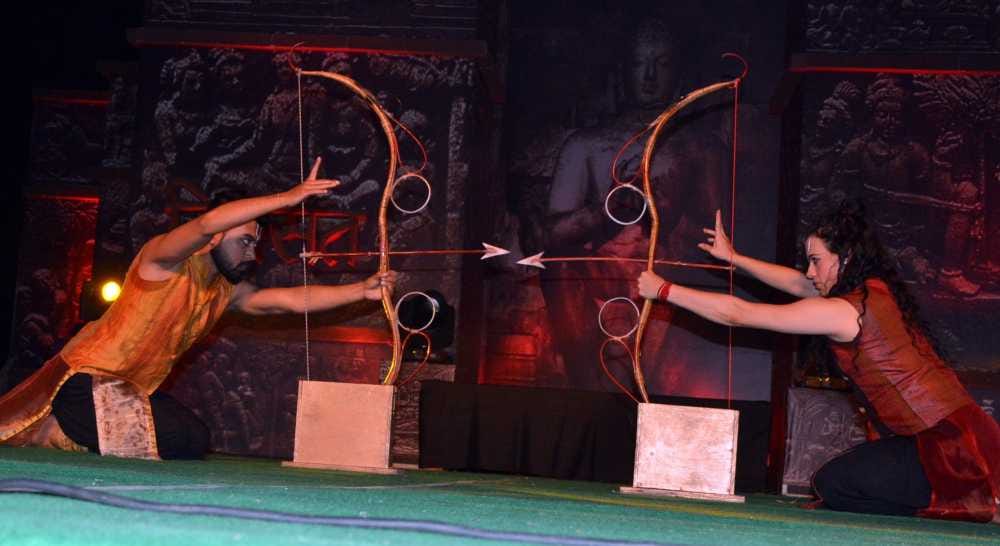 Kaurav pandav dance in virasat