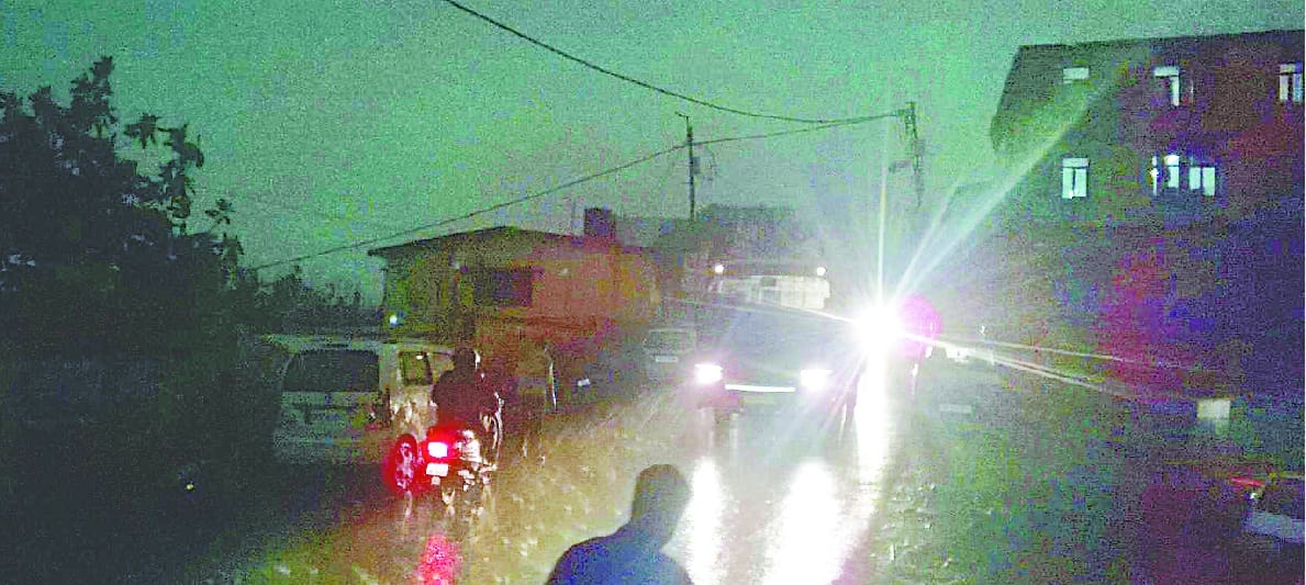 Heavy rain, hail in Pithoragarh