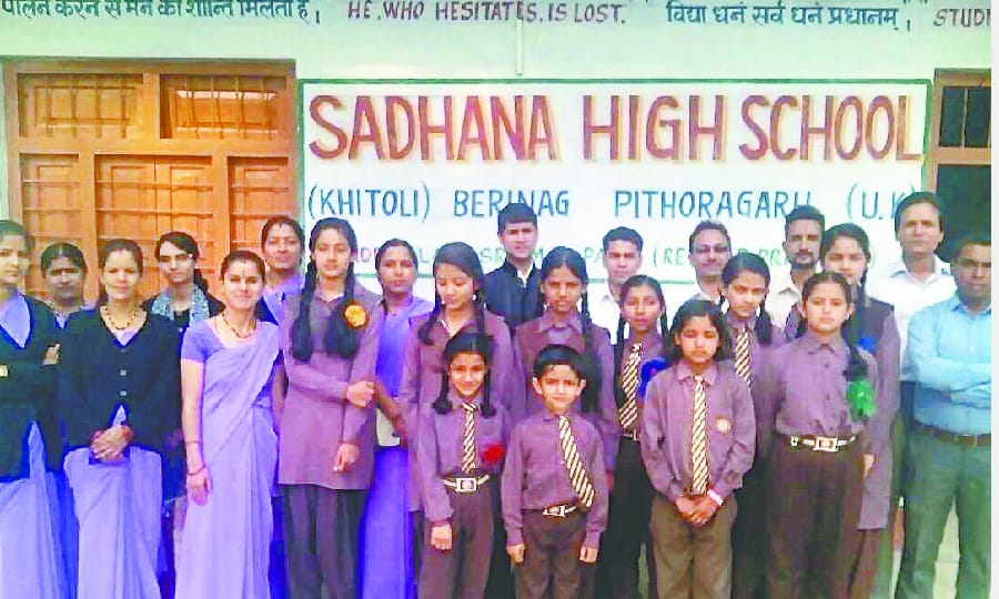 Gautam, Babita, Sonali and Dikshika first