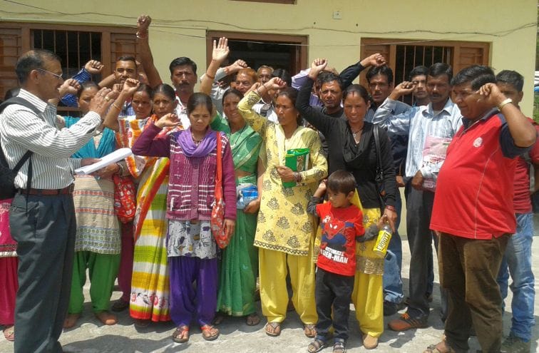 No water supply at the Cordon Water Institute