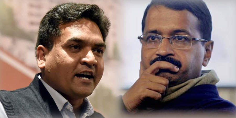 कपिल मिश्रा, अरविंद केजरीवाल