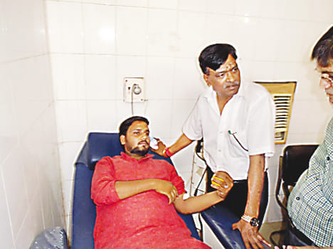Six Blood Donation On Red Cross Day