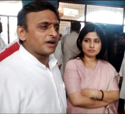 EX CM AKHILESH YADAV QUESTIONED OVER BJP AND HINDU YUVA VAHIHI AT KANPUR