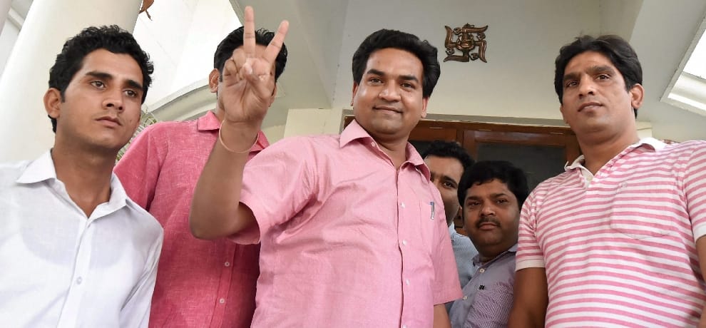 kapil mishra starts lets clean AAP campaign against party corrupt leaders