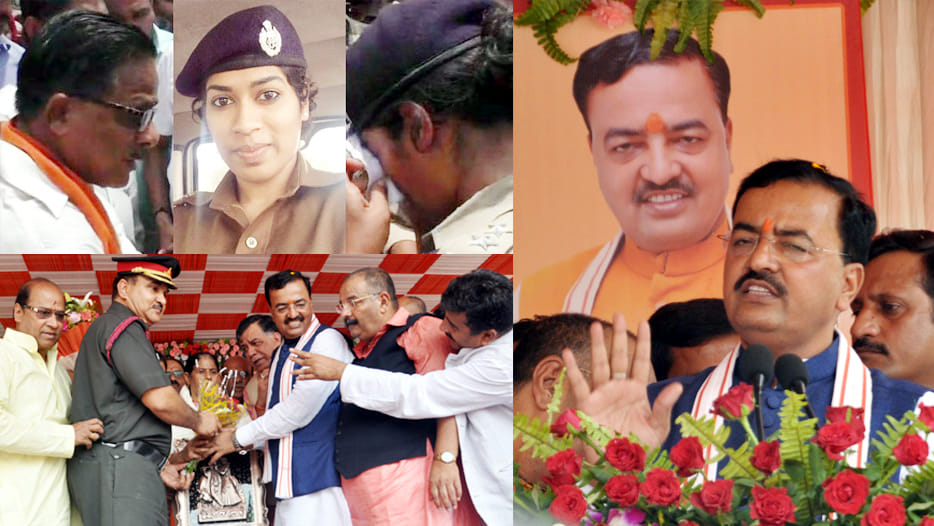 keshav prasad maurya says about ips charu matter