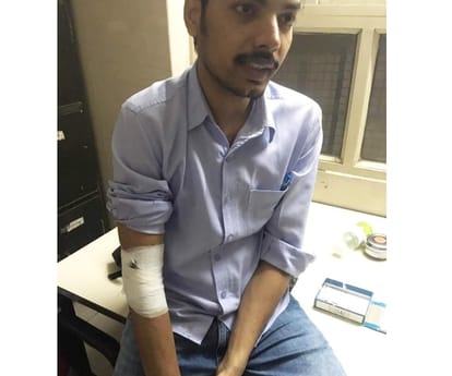 ruckus in cardiology dept in KGMU in Lucknow.