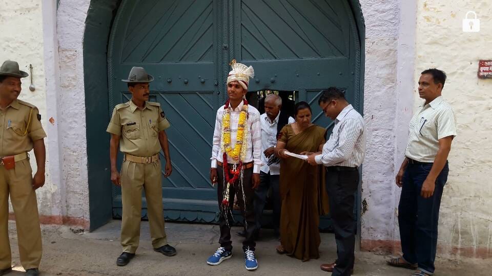 Bridegroom arrived to marry in Kota jail