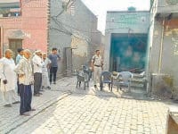 sonipat, attack on police
