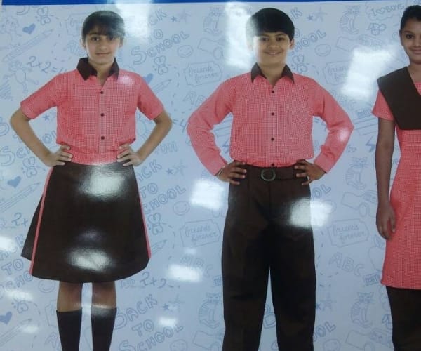 dress decided for children of UP govt schools.