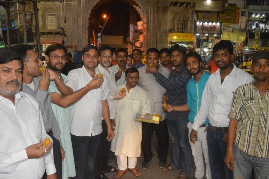 cheers in mathura and anger in vrindavan over decision of up cabinate