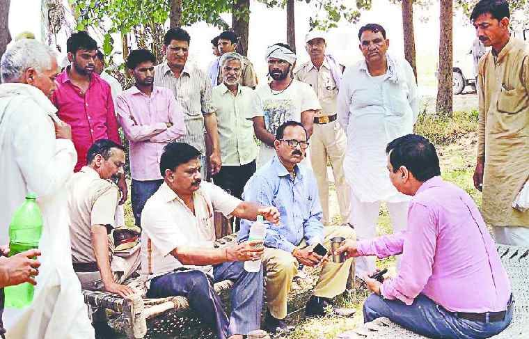 Meeting on the border dispute