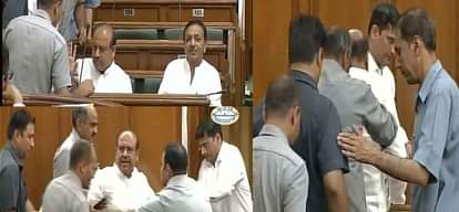 bjp leader Vijender Gupta send out of delhi assembly