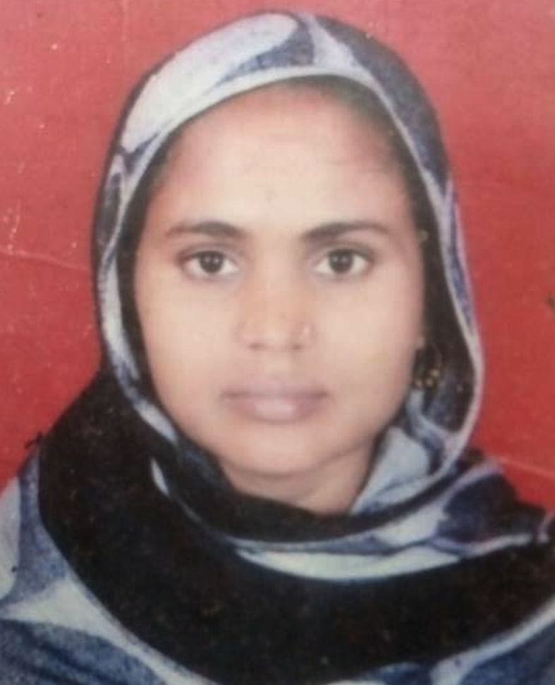 Woman dead body found on railway track.
