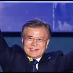 Moon Jae in elected as new president of south korea
