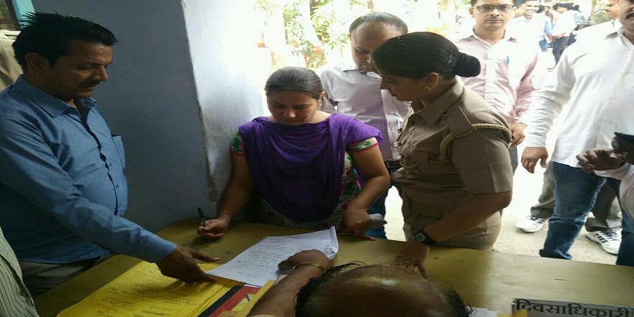 In the city were the CM Yogi, the unfortunate criminals carried out the war, screaming woman