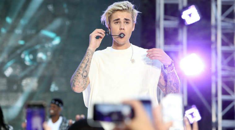 Justin Bieber live concert in mumbai