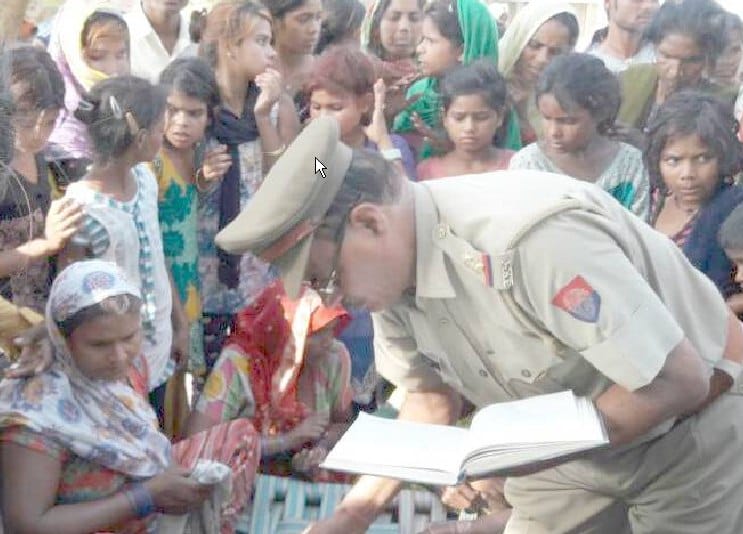 From the collision of Tata Safari Six-year-old child dies