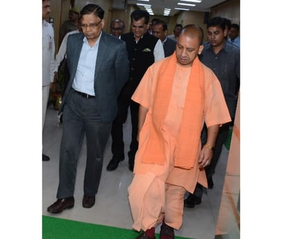  niti aayog prepares development plan for Uttar Pradesh.