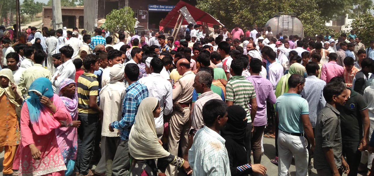 milk tanker accident, dead