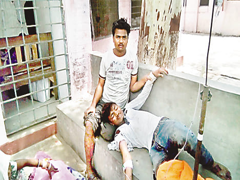 Nani killed, grandson injured by truck collision
