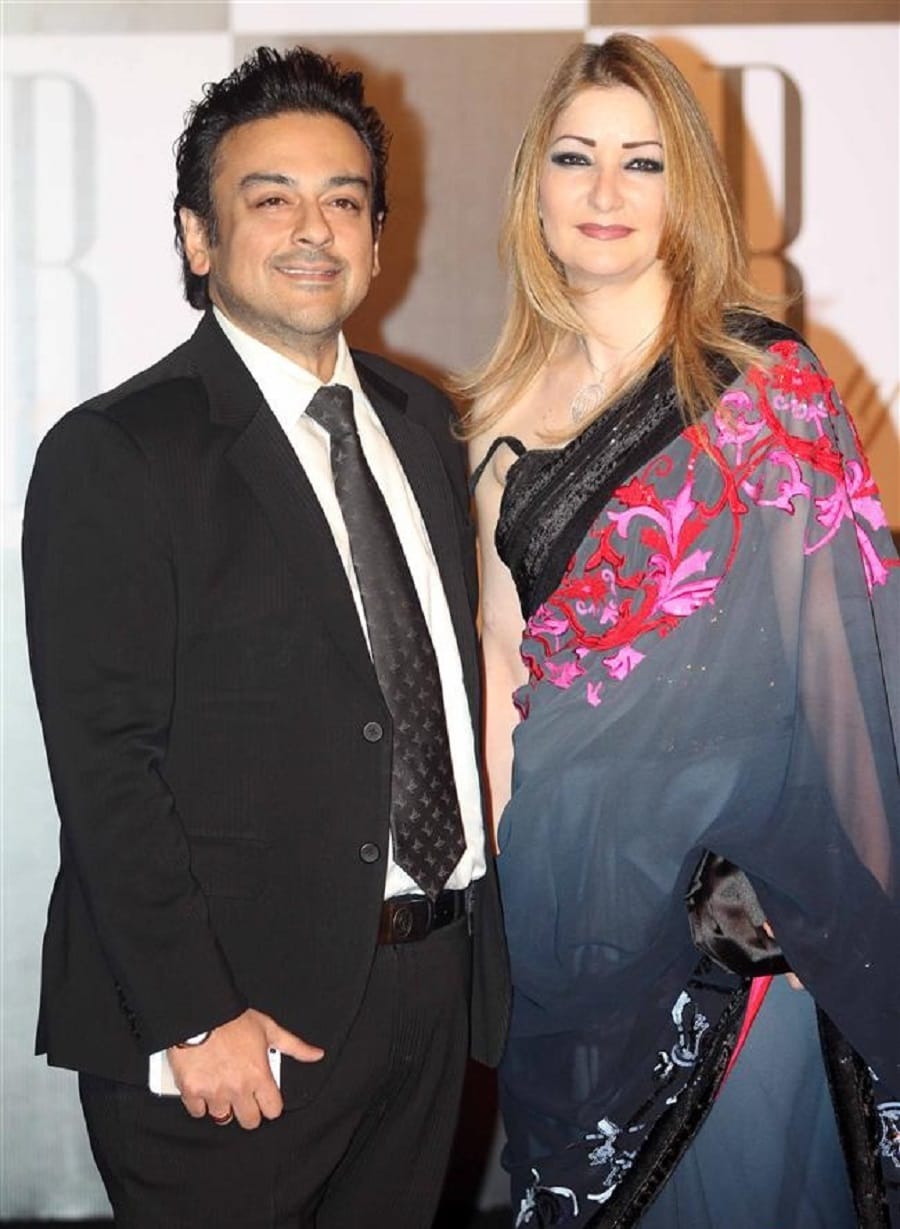 adnan sami and his wife roya sami blessed with daughter