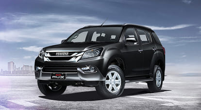 Isuzu MU-X will compete against Toyota Fortuner and Ford Endeavour