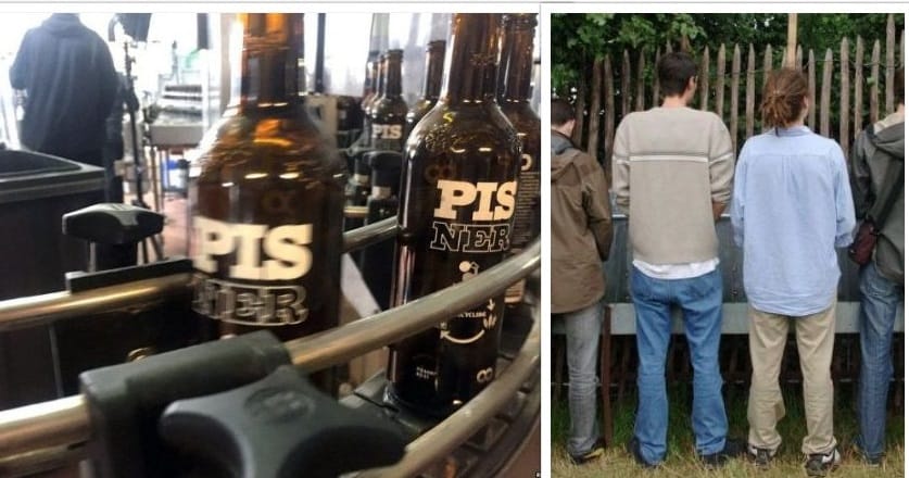 beer made with 50 thousand liter human urine.