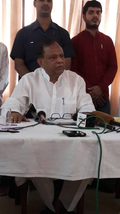 minister rajendra pratap singh suspend corrupt engineer of shravasti