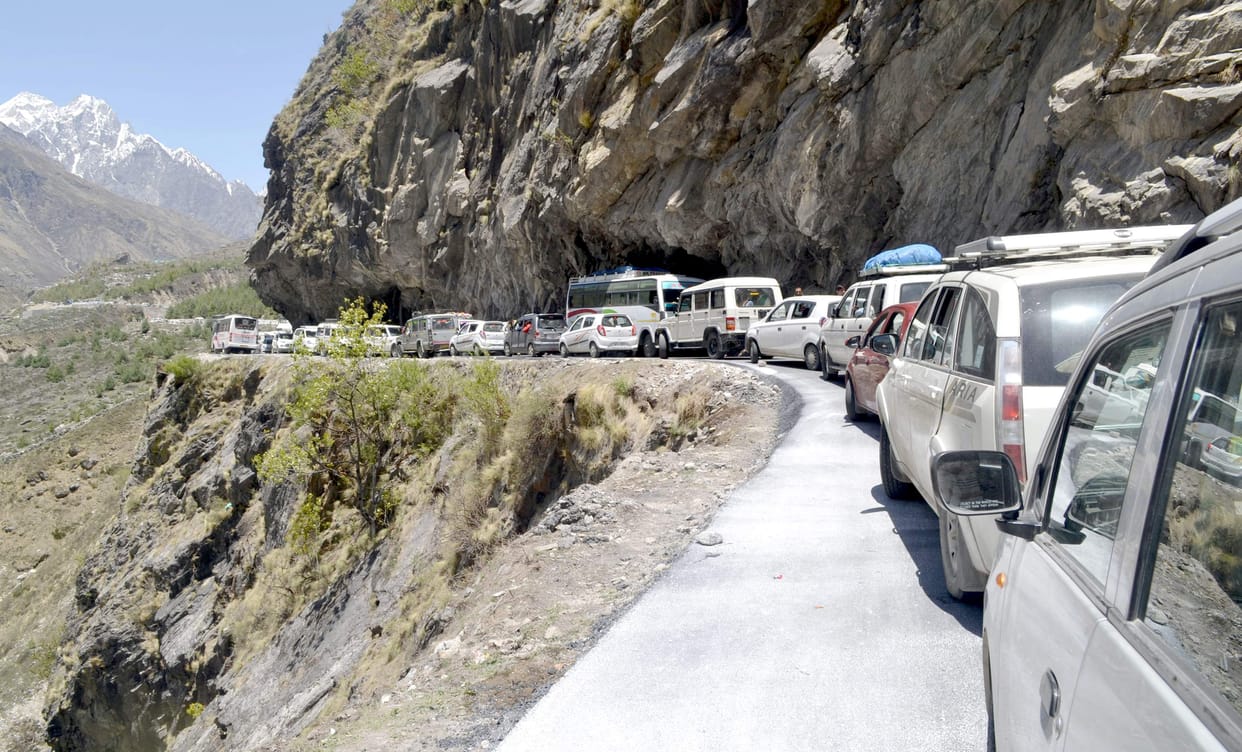 Passengers get disturbed by travel jam on the travel route.