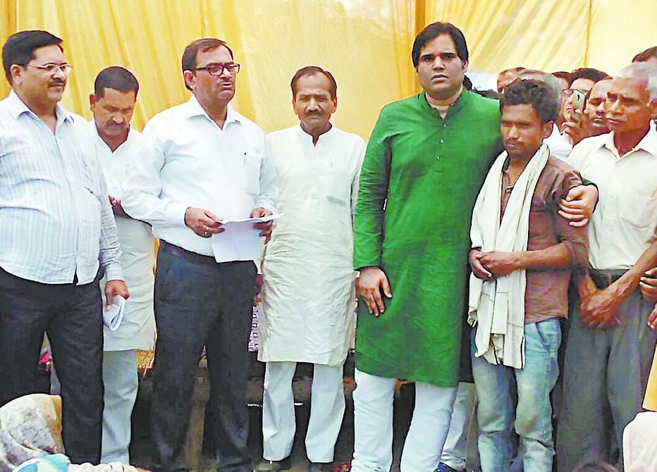 Four months later Varun Gandhi came in the parliamentary constituency