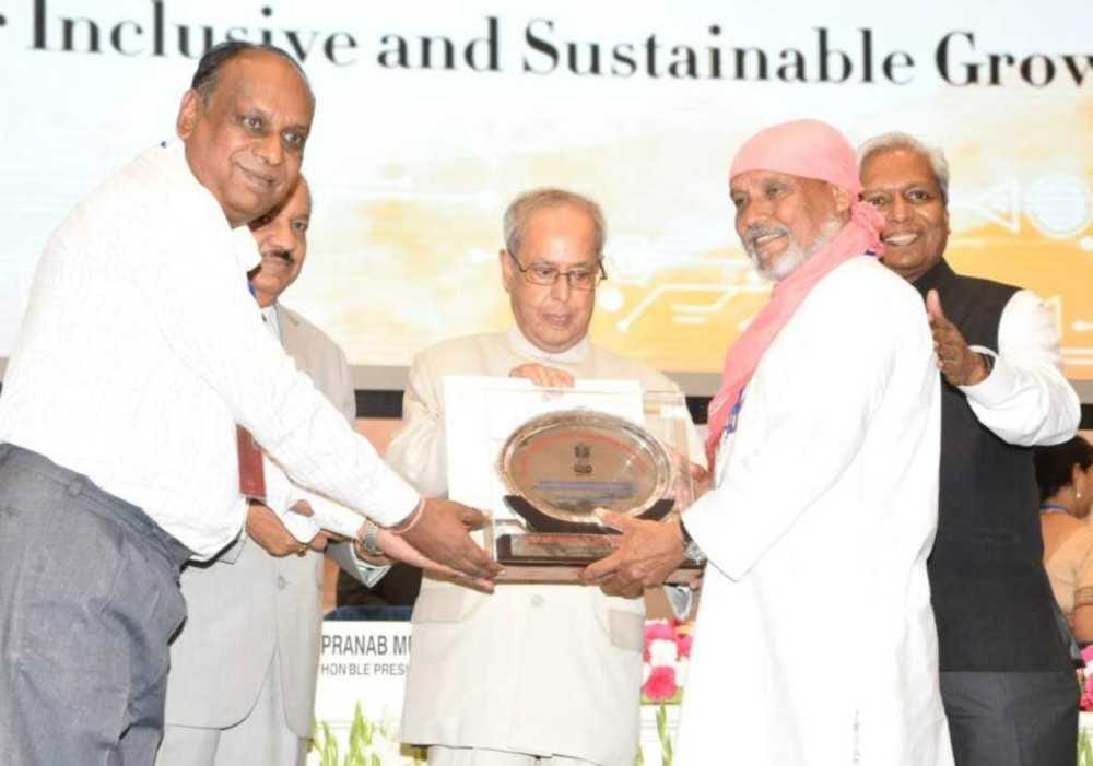  president gave  Bio Technology Development Award to Padma Shri Anil Joshi