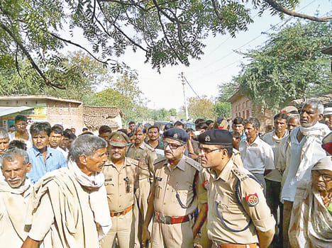 Shot dead in protest against tampering
