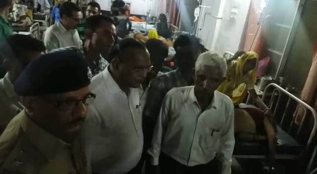 bharatpur incident-rescue operation undergoes with torch lights as there was no electricity