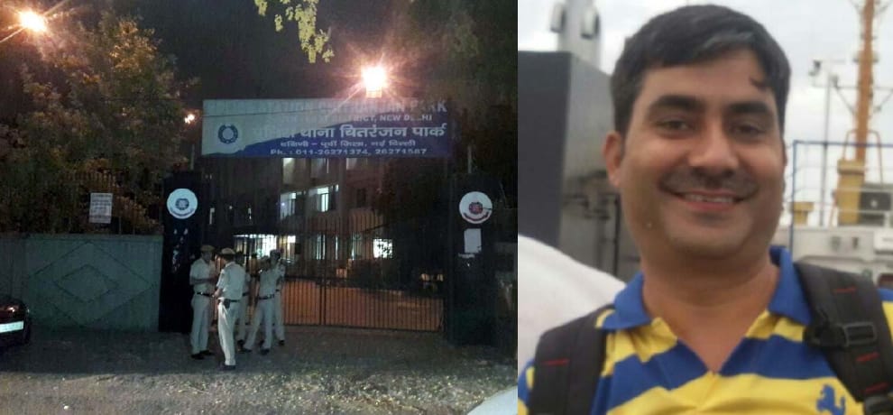 delhi police inspector committed suicide in police station 