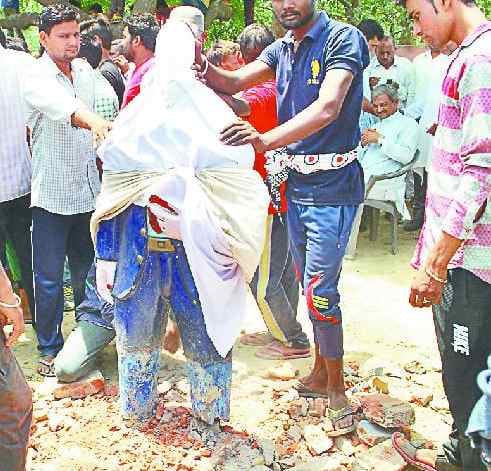Statue of Dr. Ambedkar damaged, ruckus in Rashidgarh