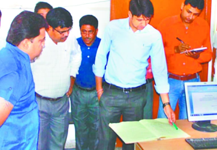 DM gets a dozen officers-employees absent