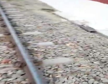 driver saved many people life, garib rath express train saved to derail at panipat
