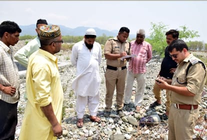Human bones found during Digging of land in haldwani