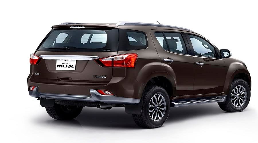 ISUZU launches the ‘mu-X’ premium full-size 7 seater SUV in India
