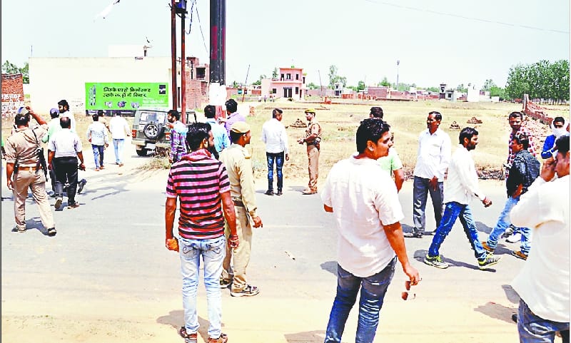 Tension prevails, police panchayat of Rukai Rajputs