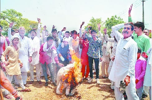 farmer uniuon srisa, water supply protest, sirsa