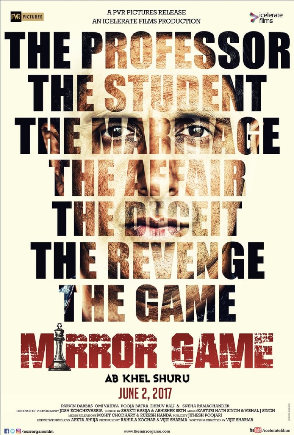 watch the poster and trailer of mirror game
